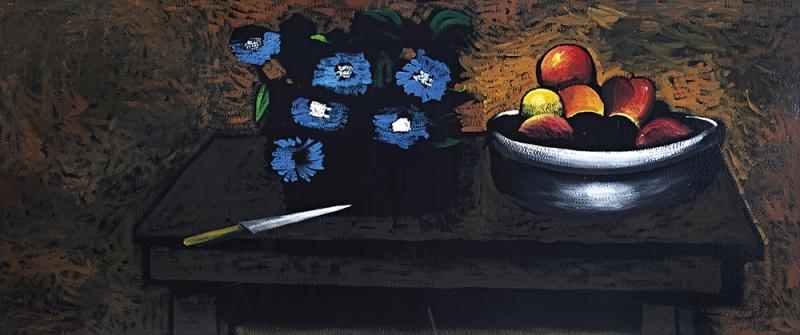 CHARLES BLACKMAN - Still life with Peaches