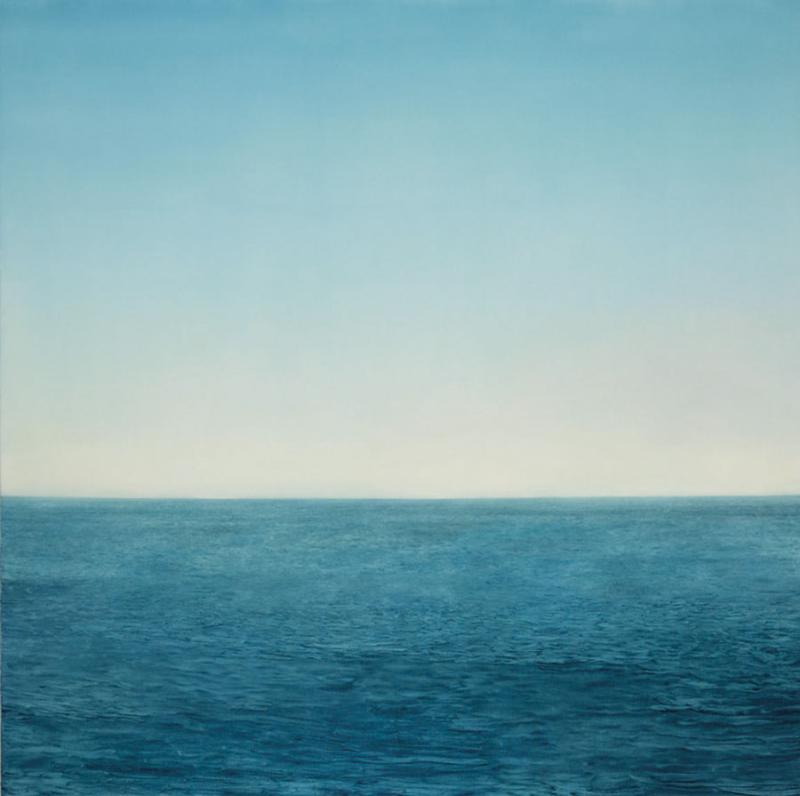 CHRIS LANGLOIS - Ocean (Blue and Blue) no.6
