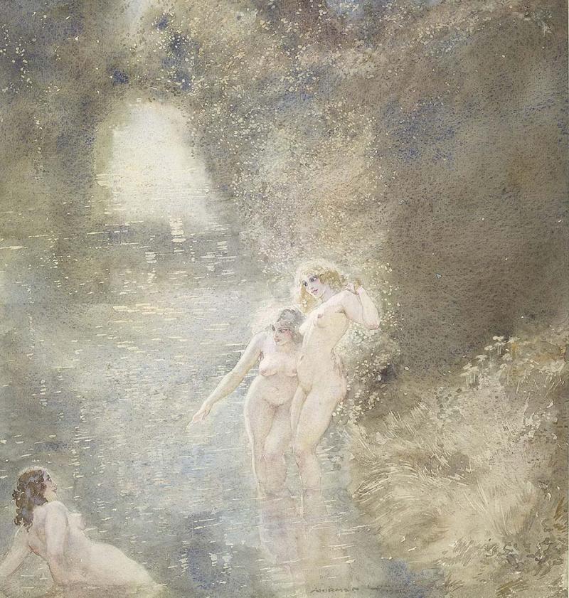 NORMAN LINDSAY - The Stream